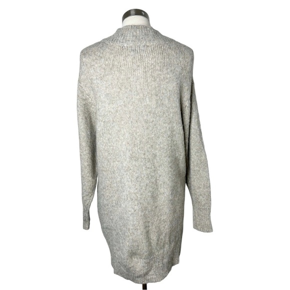 ZARA Knit Lace Up Front Mohair Blend Sweater Dress size S - Picture 6 of 12